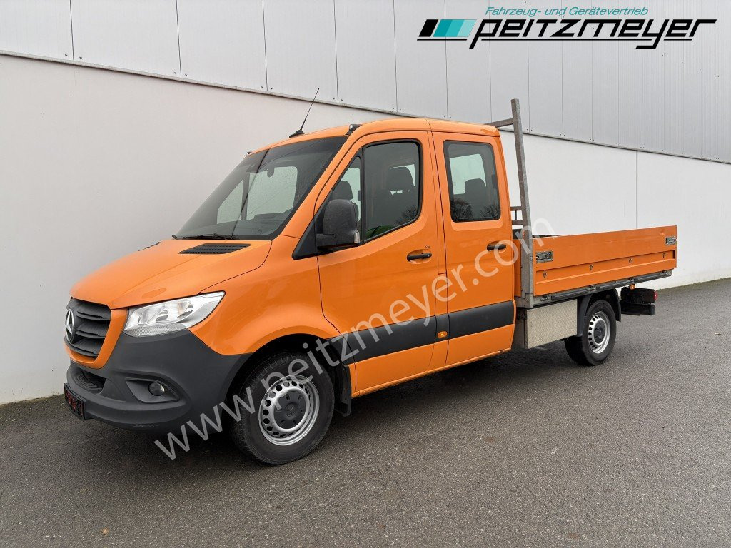 MERCEDES-BENZ Sprinter 314 CDI Doka Pritsche, Klima, Standh., AHK 2,8 t. - Бордови бус, Бус с двойна кабина: снимка 1 MERCEDES-BENZ Sprinter 314 CDI Doka Pritsche, Klima, Standh., AHK 2,8 t. - Бордови бус, Бус с двойна кабина: снимка 1