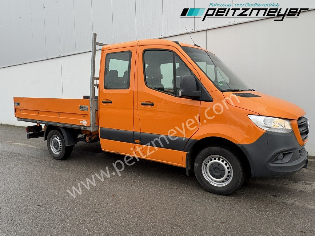 MERCEDES-BENZ Sprinter 314 CDI Doka Pritsche, Klima, Standh., AHK 2,8 t. - Бордови бус, Бус с двойна кабина: снимка 2 MERCEDES-BENZ Sprinter 314 CDI Doka Pritsche, Klima, Standh., AHK 2,8 t. - Бордови бус, Бус с двойна кабина: снимка 2