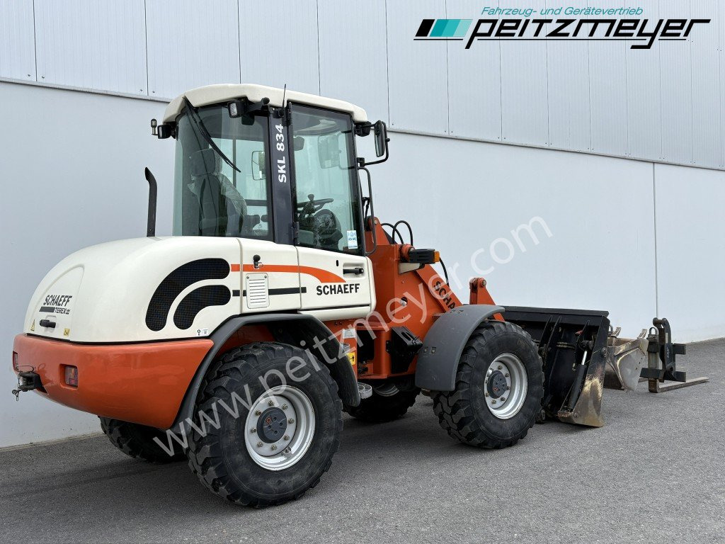 SCHAEFF RADLADER SKL 834 Palettengabel + Klappschaufel - Колесен товарач: снимка 3 SCHAEFF RADLADER SKL 834 Palettengabel + Klappschaufel - Колесен товарач: снимка 3