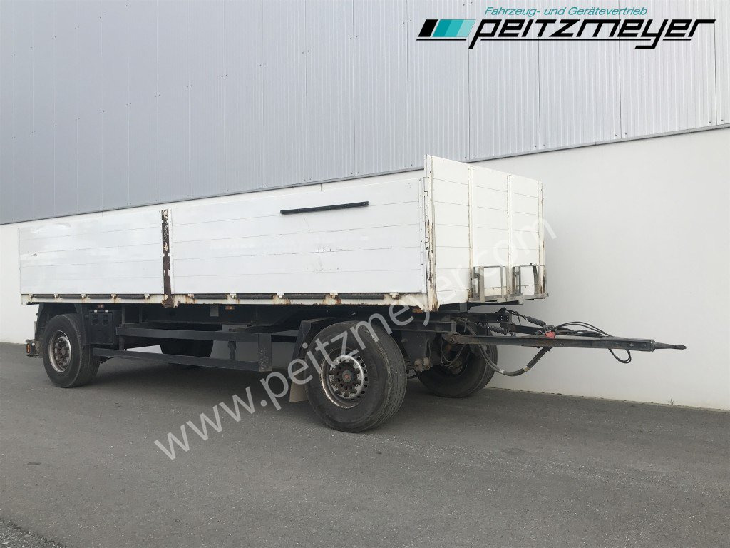 SCHMITZ 2 Achs Pritschenanhänger AFG 18 Baustoff - Бордово ремарке/ Платформа: снимка 3 SCHMITZ 2 Achs Pritschenanhänger AFG 18 Baustoff - Бордово ремарке/ Платформа: снимка 3