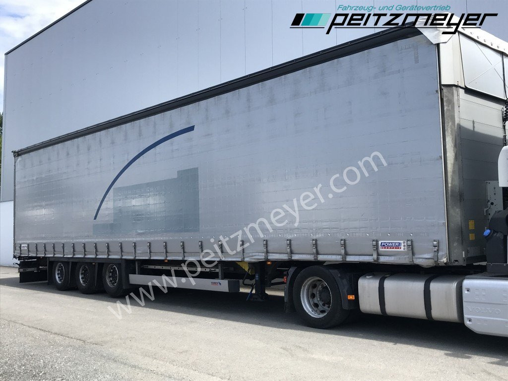 SCHMITZ 3 Achs Pritschenauflieger SCS 24/L-13.62 Mega, Power-Curtain Jumbo, Edscha, RSAB, - Брезентово полуремарке: снимка 3 SCHMITZ 3 Achs Pritschenauflieger SCS 24/L-13.62 Mega, Power-Curtain Jumbo, Edscha, RSAB, - Брезентово полуремарке: снимка 3