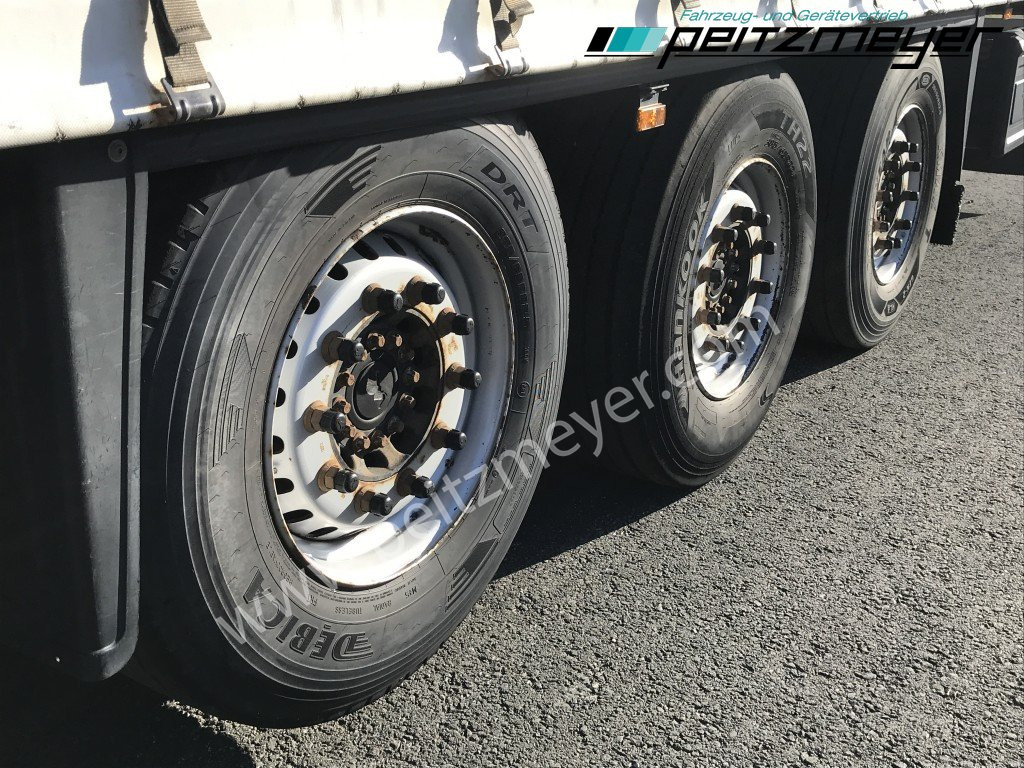 Брезентово полуремарке SCHMITZ SCS verzinkt, RSAB, Edscha, Liftachse: снимка 22