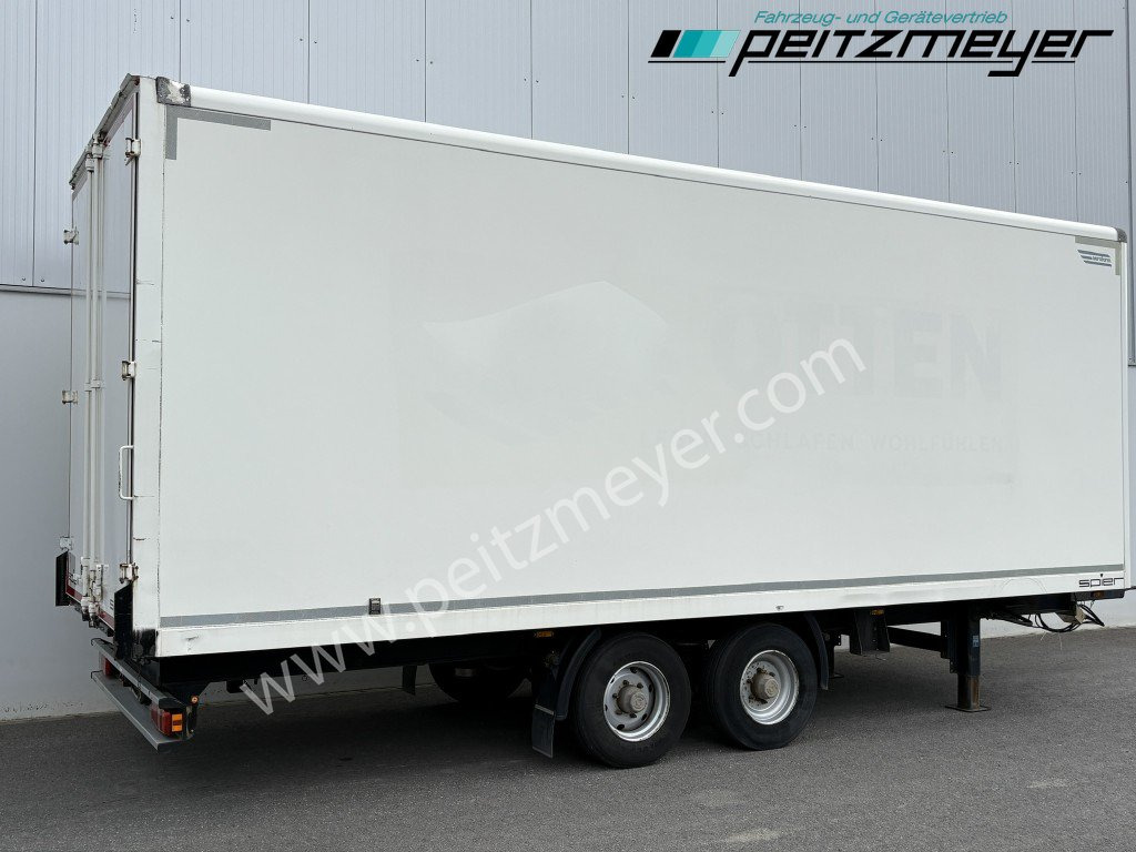 SPIER Tandemkoffer ZGL 255 Plywoodkoffer mit Hecktüren - Затворена каросерия ремарке: снимка 1 SPIER Tandemkoffer ZGL 255 Plywoodkoffer mit Hecktüren - Затворена каросерия ремарке: снимка 1