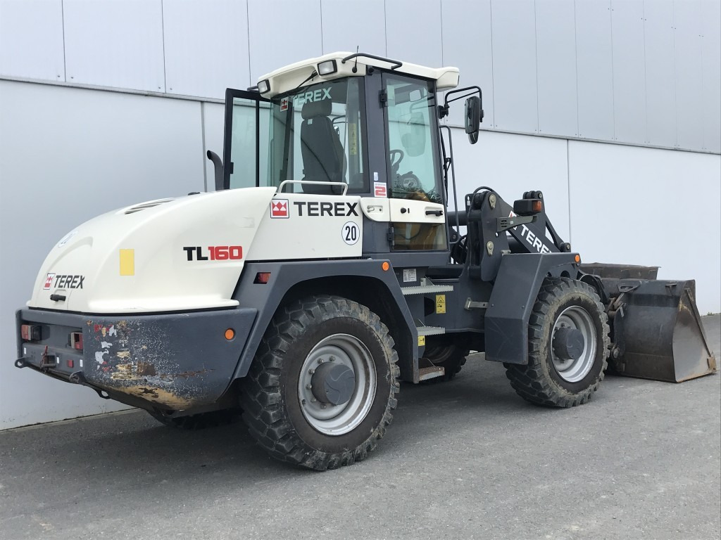 TEREX RADLADER TL 160 Schaufel + Gabel - Колесен товарач: снимка 4 TEREX RADLADER TL 160 Schaufel + Gabel - Колесен товарач: снимка 4