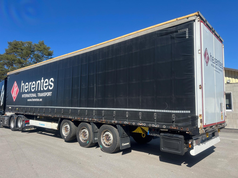 Krone SDP 27ELB4-CS TIR - Брезентово полуремарке: снимка 3 Krone SDP 27ELB4-CS TIR - Брезентово полуремарке: снимка 3
