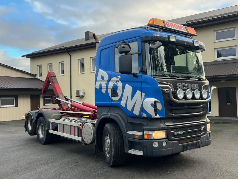 Scania R560 LB6X2HSZ - FULL STEEL - Мултилифт с кука камион: снимка 2 Scania R560 LB6X2HSZ - FULL STEEL - Мултилифт с кука камион: снимка 2