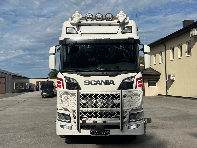 Scania R730 B6X4NB - Камион за дърва, Камион с кран: снимка 5 Scania R730 B6X4NB - Камион за дърва, Камион с кран: снимка 5