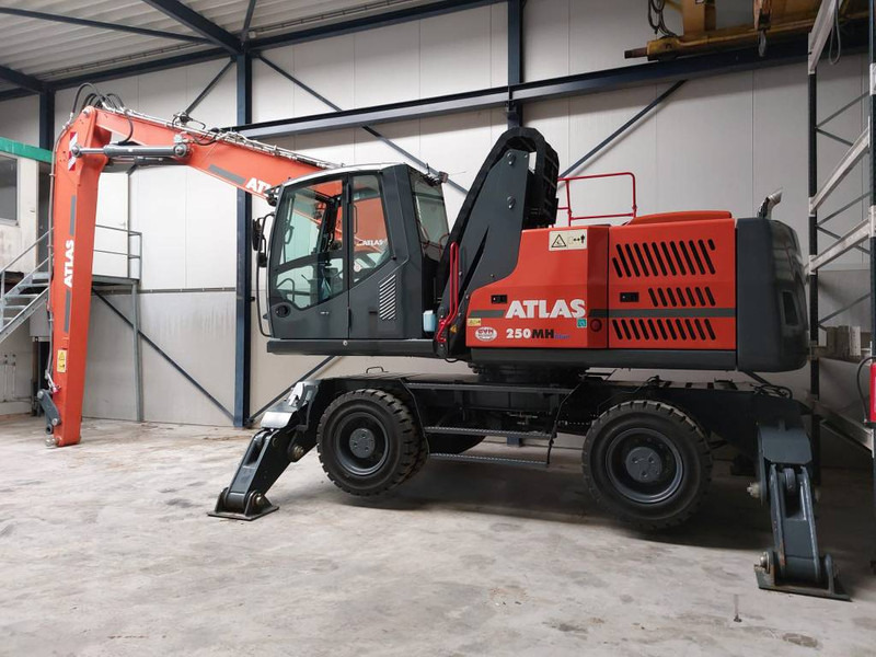 Atlas 250 M H - Багер за манипулиране на материали: снимка 4 Atlas 250 M H - Багер за манипулиране на материали: снимка 4