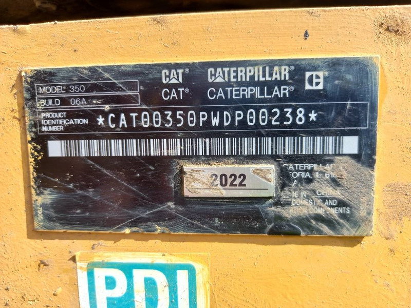 Верижен багер Cat CAT 350 (Abu Dhabi): снимка 10