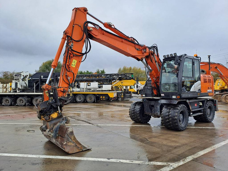 Колесен багер Hitachi ZX140WTB-6 (Topcon GPS+Engcon Rototilt): снимка 7