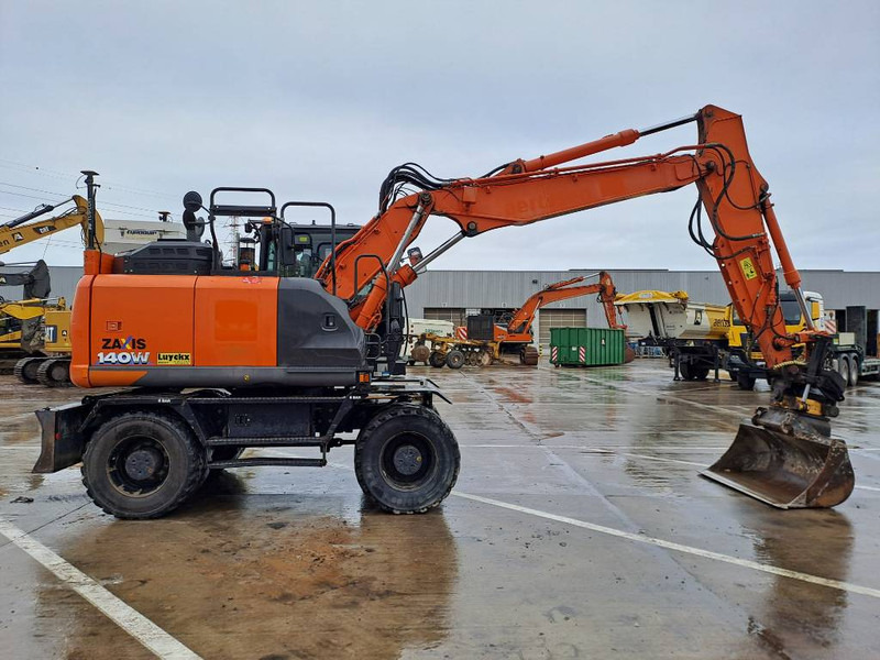 Колесен багер Hitachi ZX140WTB-6 (Topcon GPS+Engcon Rototilt): снимка 5