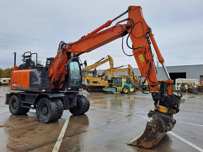 Колесен багер Hitachi ZX140WTB-6 (Topcon GPS+Engcon Rototilt): снимка 6