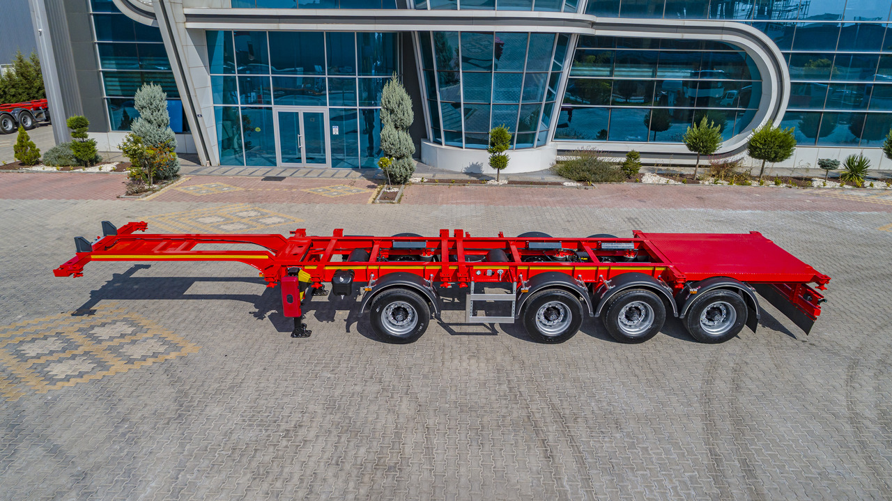 SINAN Container Carrier Transport Semitrailer - Контейнеровоз/ Сменна каросерия полуремарке: снимка 1 SINAN Container Carrier Transport Semitrailer - Контейнеровоз/ Сменна каросерия полуремарке: снимка 1