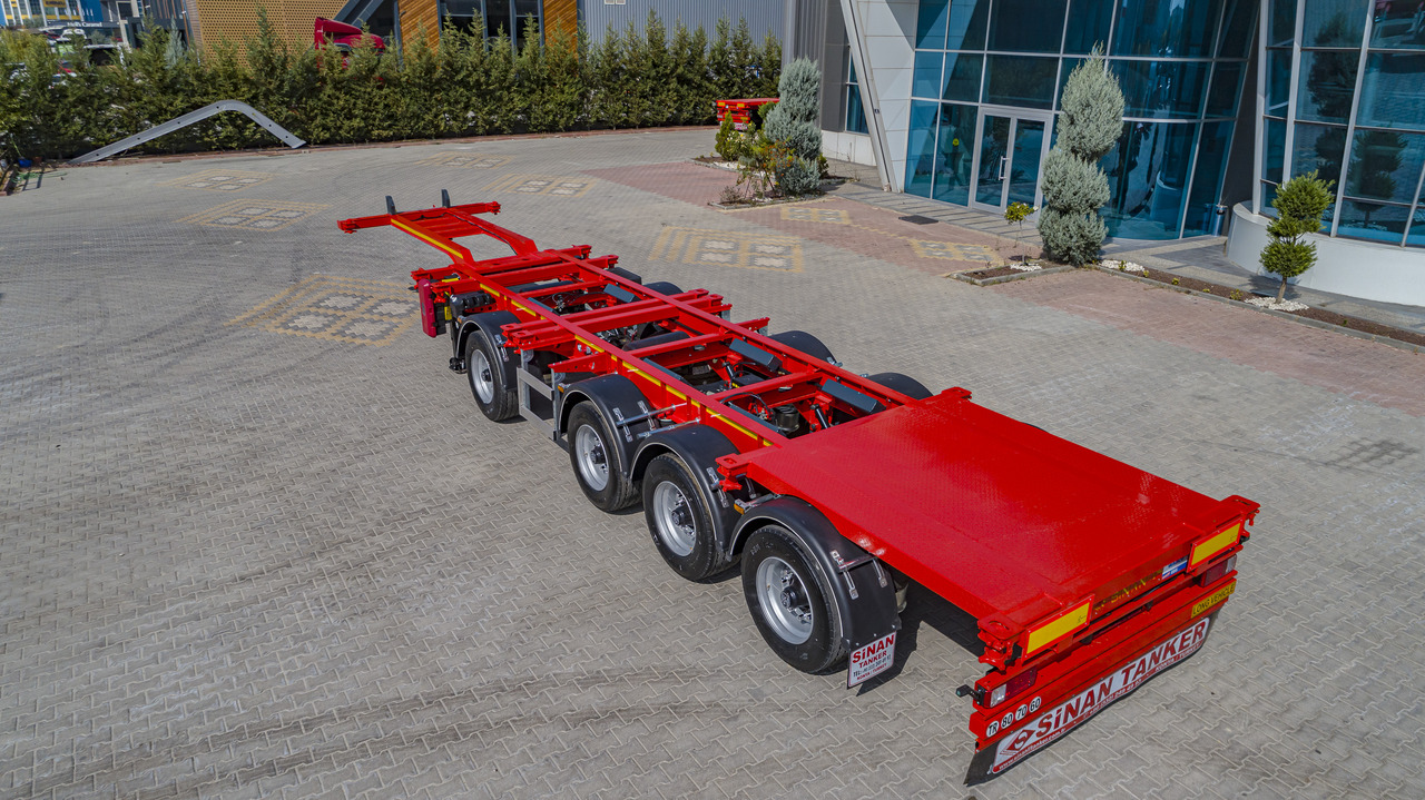 SINAN Container Carrier Transport Semitrailer - Контейнеровоз/ Сменна каросерия полуремарке: снимка 2 SINAN Container Carrier Transport Semitrailer - Контейнеровоз/ Сменна каросерия полуремарке: снимка 2