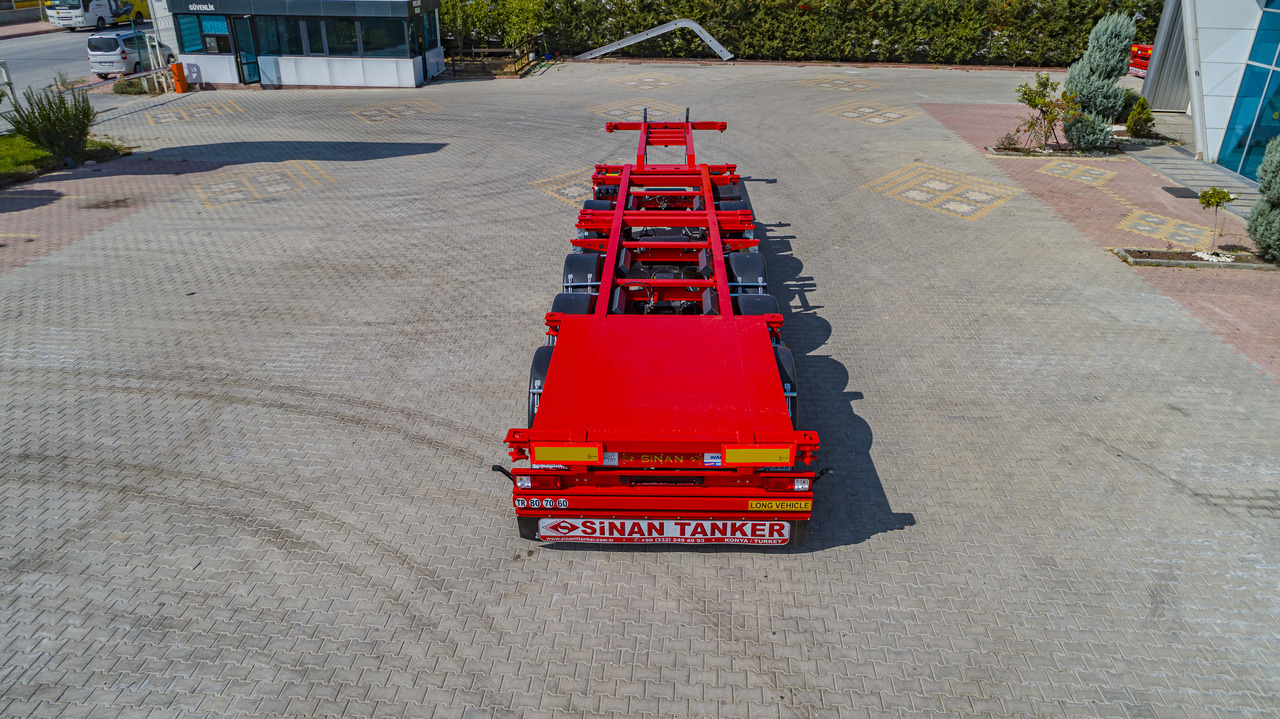 SINAN Container Carrier Transport Semitrailer - Контейнеровоз/ Сменна каросерия полуремарке: снимка 3 SINAN Container Carrier Transport Semitrailer - Контейнеровоз/ Сменна каросерия полуремарке: снимка 3