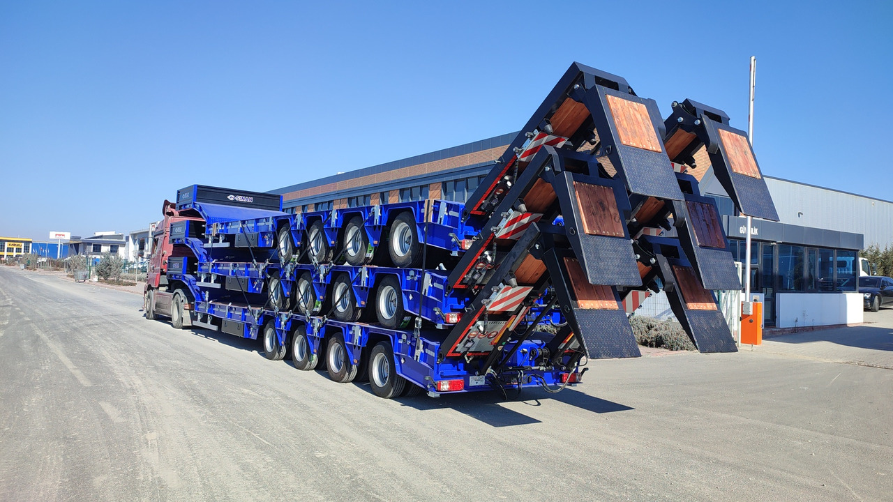 SINAN TANKER TRAILER Lowbed 4 axle - Нискорамна площадка полуремарке: снимка 3 SINAN TANKER TRAILER Lowbed 4 axle - Нискорамна площадка полуремарке: снимка 3