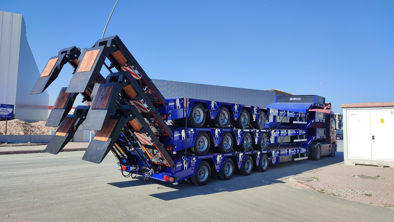 SINAN TANKER TRAILER Lowbed 4 axle - Нискорамна площадка полуремарке: снимка 2 SINAN TANKER TRAILER Lowbed 4 axle - Нискорамна площадка полуремарке: снимка 2