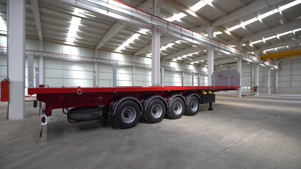SINAN TANKER-TREYLER FlatBed - Special Platform - Бордово полуремарке/ Платформа: снимка 4 SINAN TANKER-TREYLER FlatBed - Special Platform - Бордово полуремарке/ Платформа: снимка 4