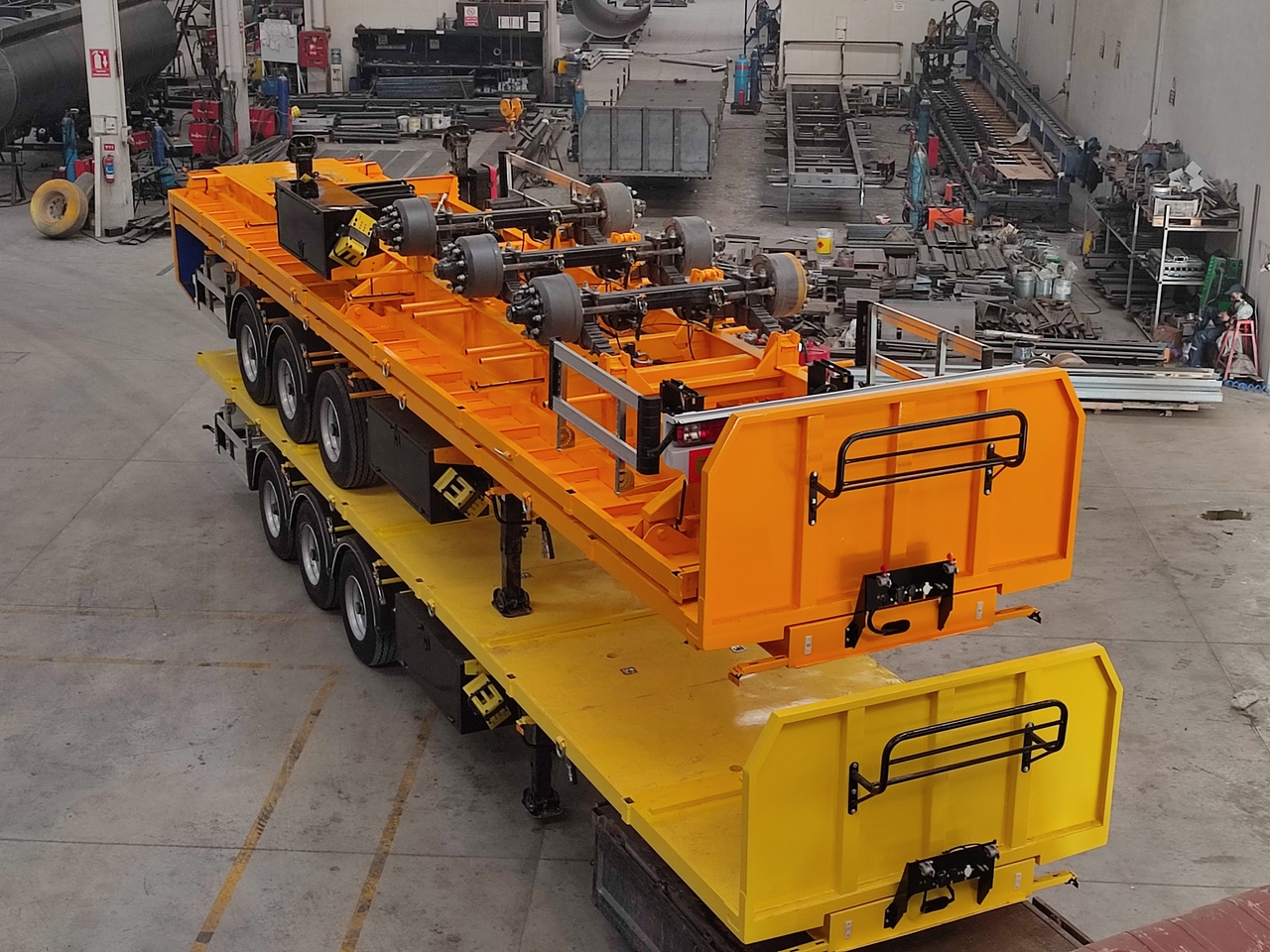 SINAN TANKER-TREYLER FlatBed - Special Platform - Бордово полуремарке/ Платформа: снимка 5 SINAN TANKER-TREYLER FlatBed - Special Platform - Бордово полуремарке/ Платформа: снимка 5