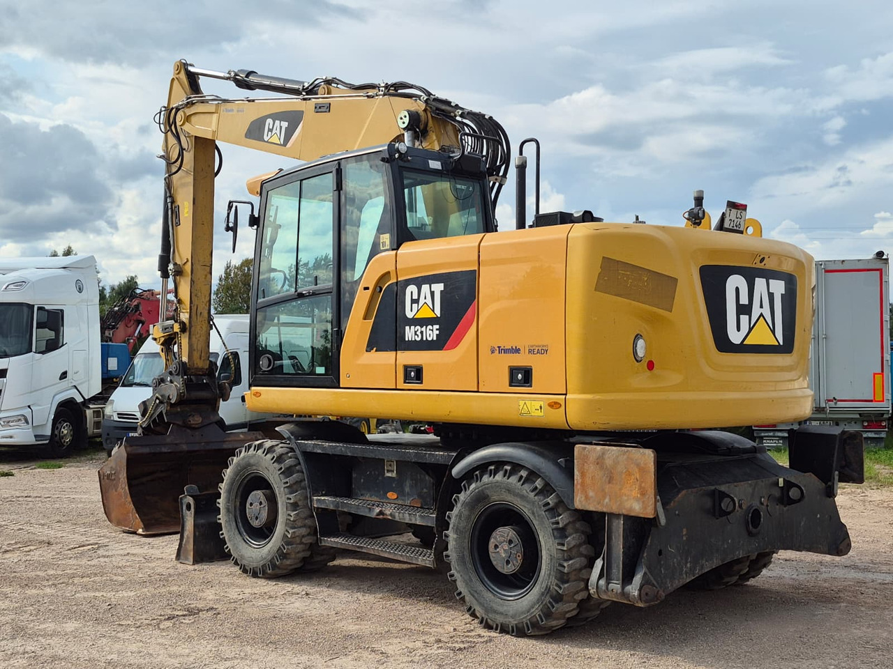 CATERPILLAR M316F EPA - Колесен багер: снимка 2 CATERPILLAR M316F EPA - Колесен багер: снимка 2