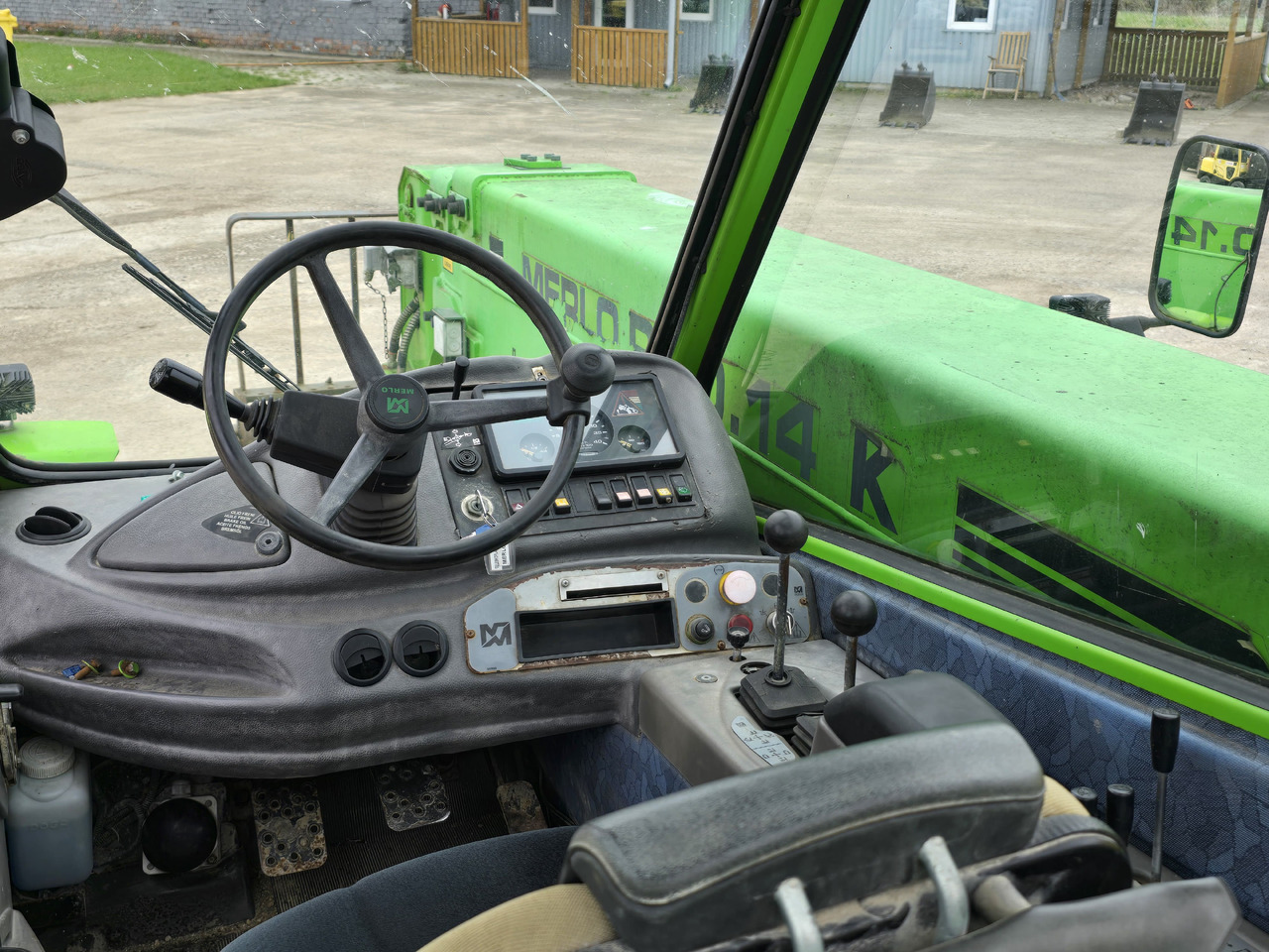 Телескопичен колесен товарач MERLO P40.14 K: снимка 7