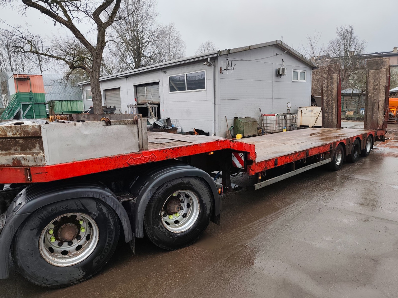 NOOTEBOOM OSDS 48-03 - Нискорамна площадка полуремарке: снимка 2 NOOTEBOOM OSDS 48-03 - Нискорамна площадка полуремарке: снимка 2