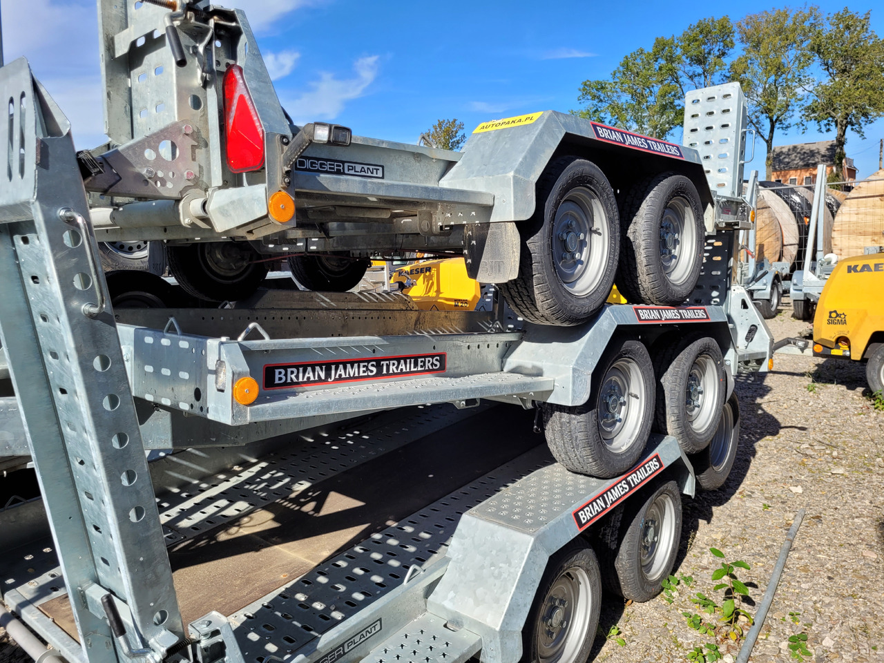 BRIAN JAMES TRAILERS P DRAW 2400. 3500kg, - Ремарке: снимка 2 BRIAN JAMES TRAILERS P DRAW 2400. 3500kg, - Ремарке: снимка 2