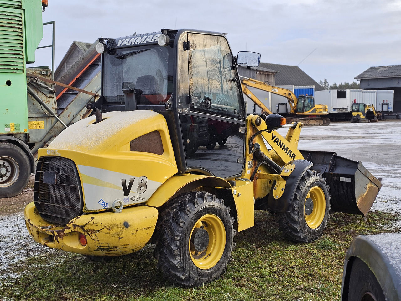 YANMAR V8, 744 hours! - Колесен товарач: снимка 4 YANMAR V8, 744 hours! - Колесен товарач: снимка 4