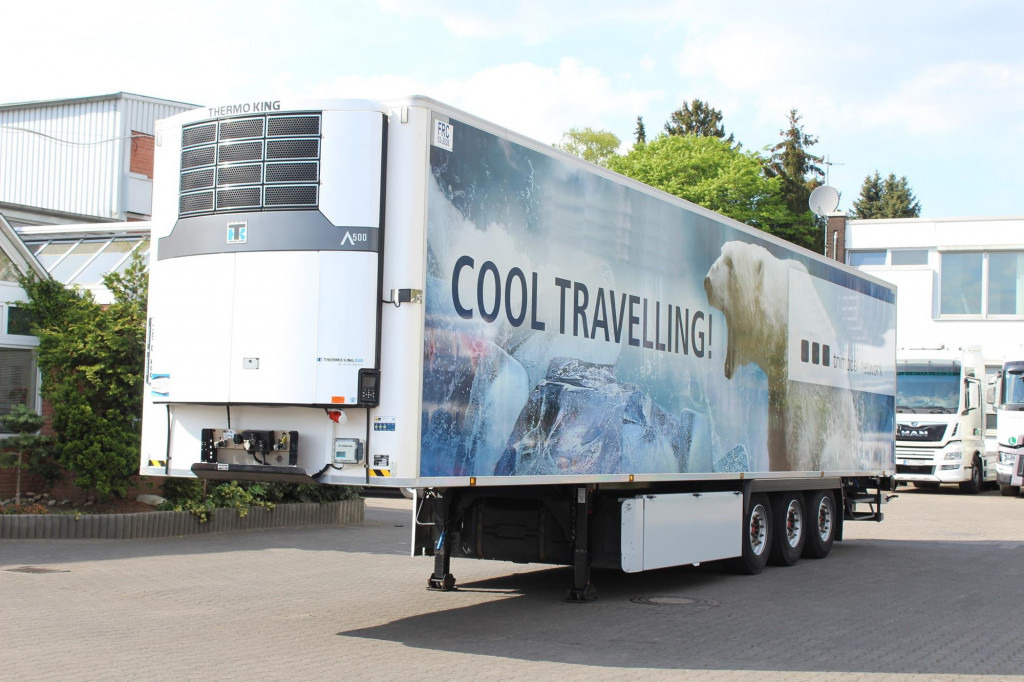 Chereau Thermo King A500 Doppelstock Blumen SAF Lift - Рефрижератор полуремарке: снимка 1 Chereau Thermo King A500 Doppelstock Blumen SAF Lift - Рефрижератор полуремарке: снимка 1