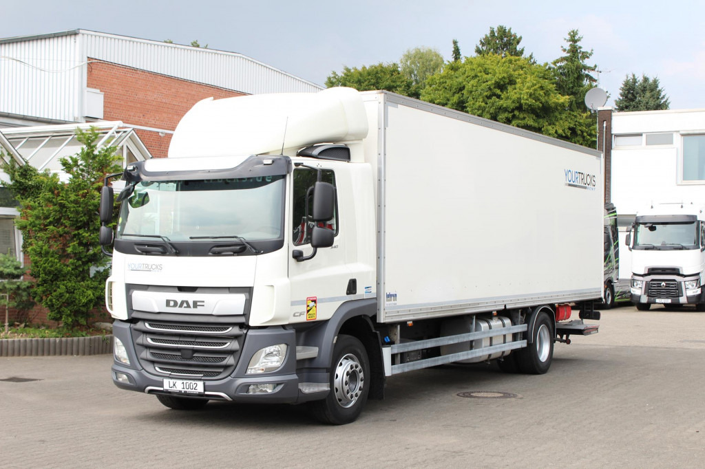 Daf CF 340 E6 Koffer 8,5m Klima LDW Rolltor LBW - Камион фургон: снимка 1 Daf CF 340 E6 Koffer 8,5m Klima LDW Rolltor LBW - Камион фургон: снимка 1