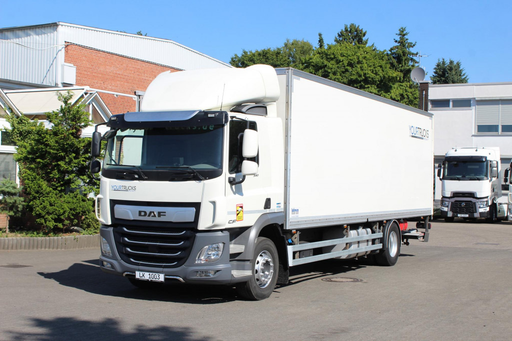 Daf CF 340 E6 Koffer 8,5m Klima LDW Rolltor LBW - Камион фургон: снимка 1 Daf CF 340 E6 Koffer 8,5m Klima LDW Rolltor LBW - Камион фургон: снимка 1