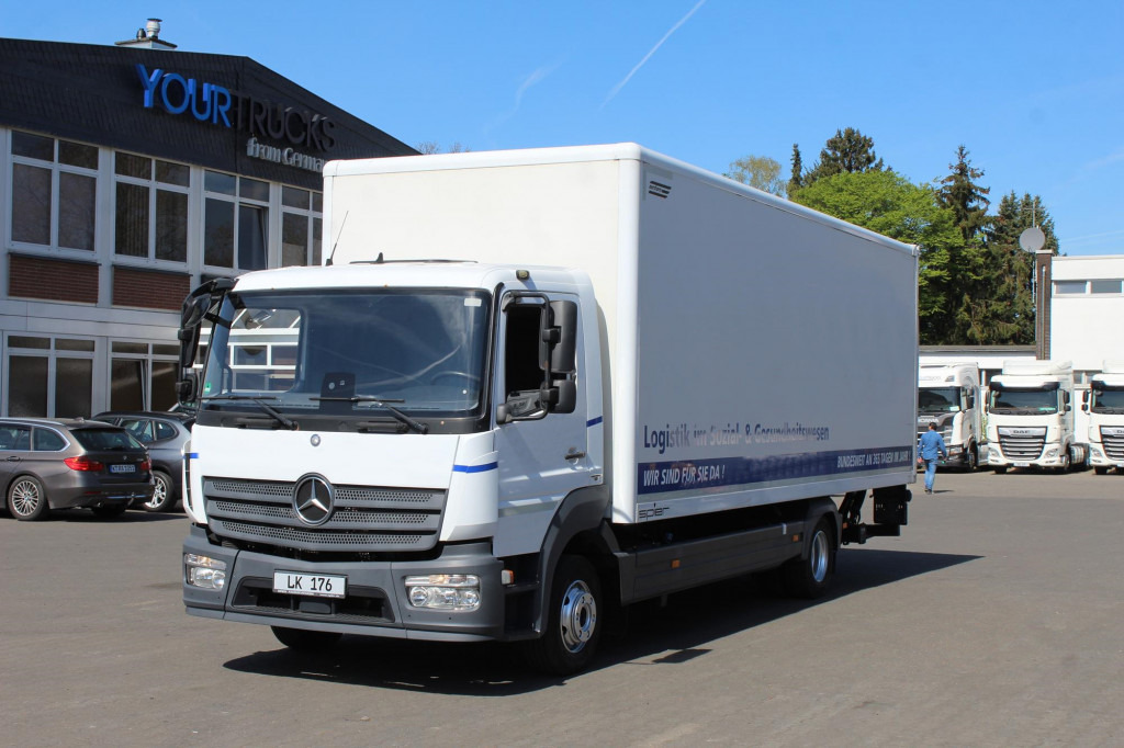 Mercedes-Benz Atego 1221 E6 Koffer Klima LDW Schalter LBW - Камион: снимка 1 Mercedes-Benz Atego 1221 E6 Koffer Klima LDW Schalter LBW - Камион: снимка 1