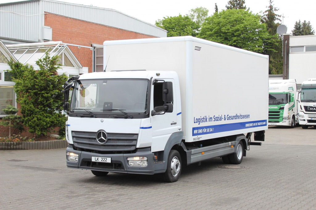 Mercedes-Benz Atego 818 E6 Koffer Klima LDW Schalter LBW - Камион: снимка 1 Mercedes-Benz Atego 818 E6 Koffer Klima LDW Schalter LBW - Камион: снимка 1