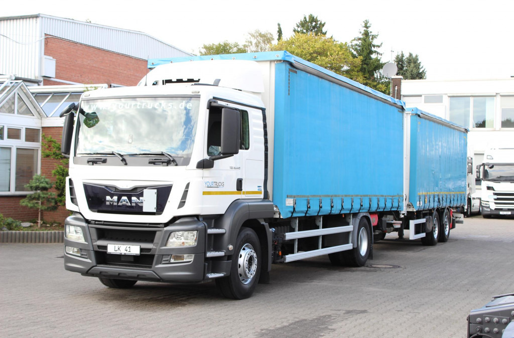 MAN TGS 18.440 Plane Zug Schlafplatz LBW AHK - Камион с брезент: снимка 1 MAN TGS 18.440 Plane Zug Schlafplatz LBW AHK - Камион с брезент: снимка 1