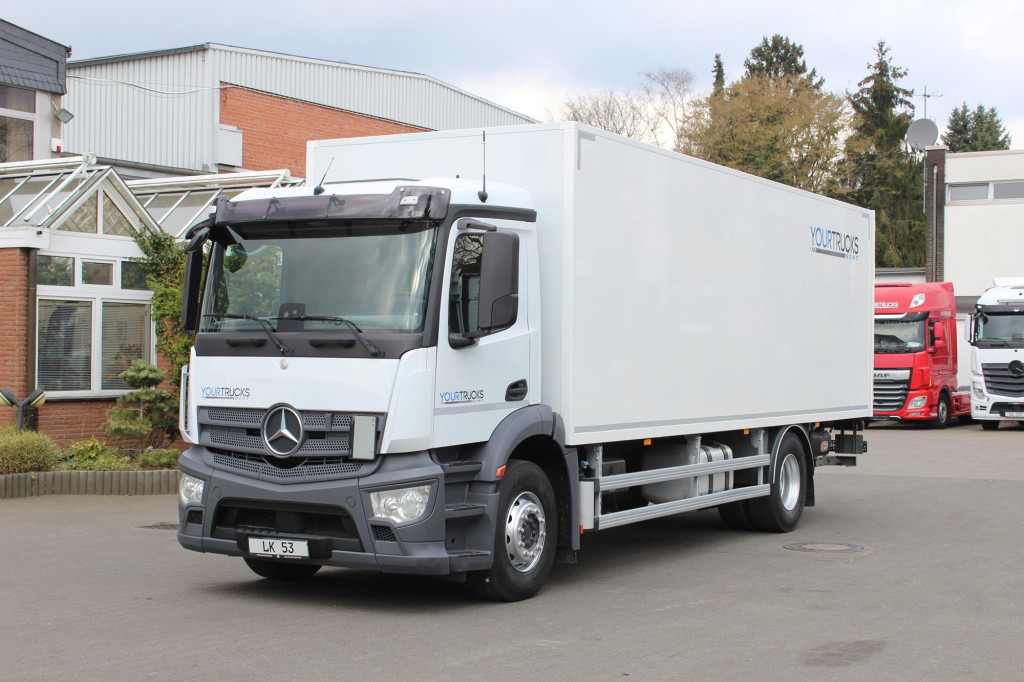 Mercedes-Benz Antos 1830 E6 Koffer 7,7m LBW S.Tür ACC LDW - Камион фургон: снимка 1 Mercedes-Benz Antos 1830 E6 Koffer 7,7m LBW S.Tür ACC LDW - Камион фургон: снимка 1