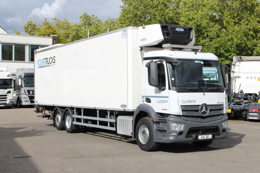 Рефрижератор камион Mercedes-Benz Antos 2536 E6 CS 1250Mt Tri-temp LBW TW ATP: снимка 9