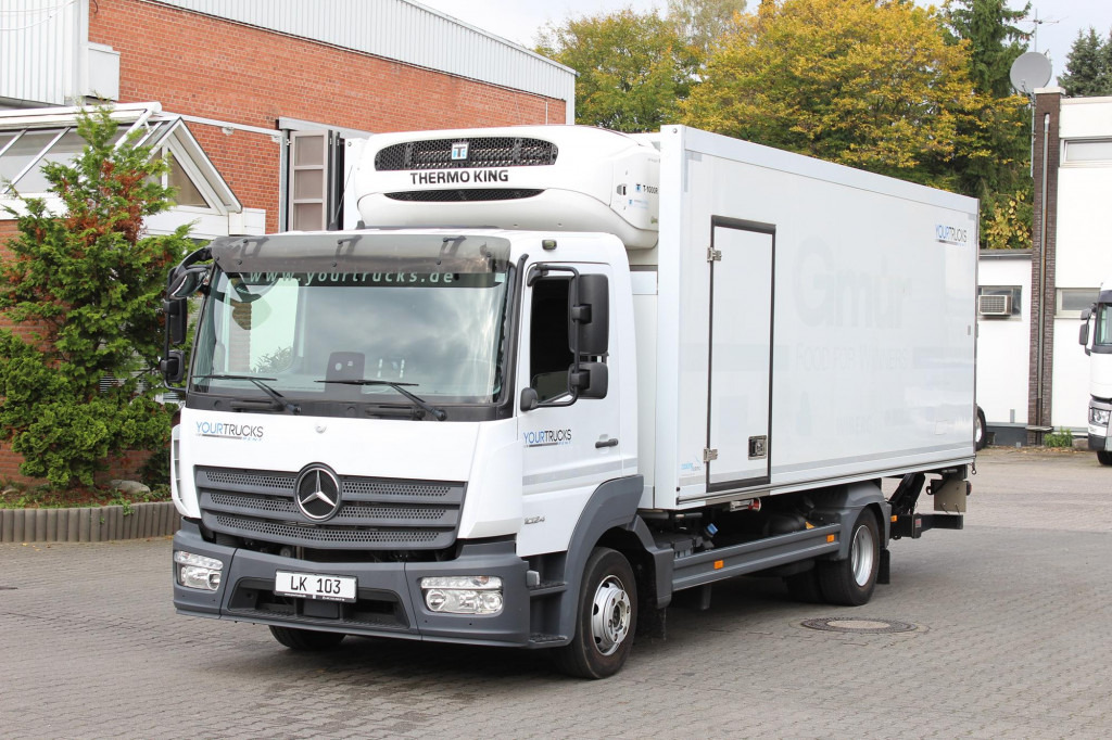 Mercedes-Benz Atego 1024 E6 TK T-1000R Strom Tür+LBW Nur 85Tkm - Рефрижератор камион: снимка 1 Mercedes-Benz Atego 1024 E6 TK T-1000R Strom Tür+LBW Nur 85Tkm - Рефрижератор камион: снимка 1