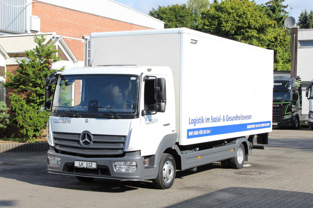 Mercedes-Benz Atego 818 E6 Koffer 6m Klima LDW Schalter LBW - Лекотоварен автомобил фургон: снимка 1 Mercedes-Benz Atego 818 E6 Koffer 6m Klima LDW Schalter LBW - Лекотоварен автомобил фургон: снимка 1