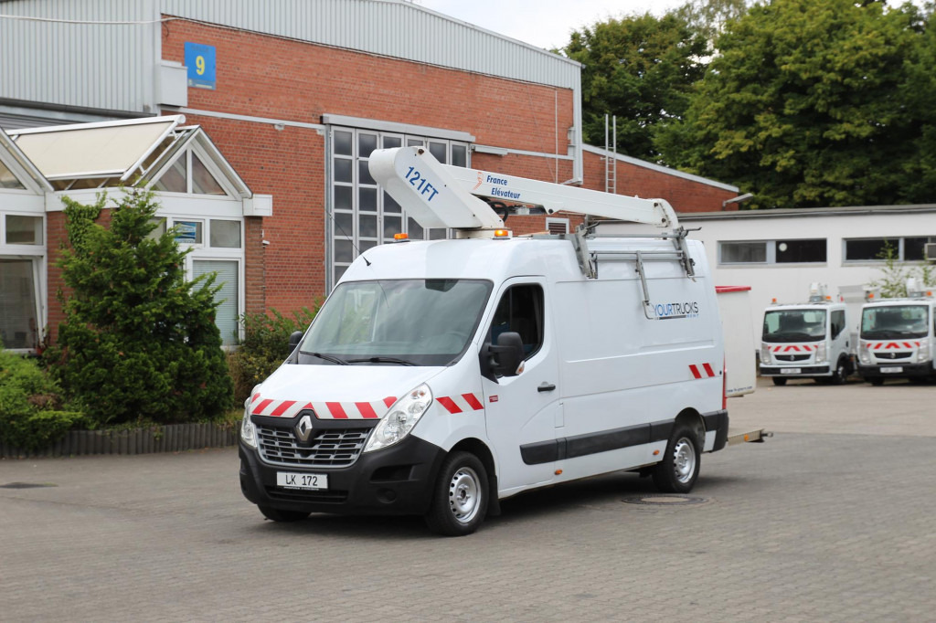 Renault Master France-Elevateur 121 FT 12m Klima AHK - Автовишка: снимка 1 Renault Master France-Elevateur 121 FT 12m Klima AHK - Автовишка: снимка 1