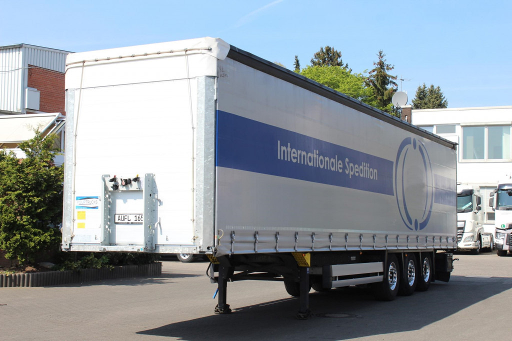 Брезентово полуремарке SCHMITZ Standard  2,8h  Edscha  2xLift  Coil  Alufelgen: снимка 1