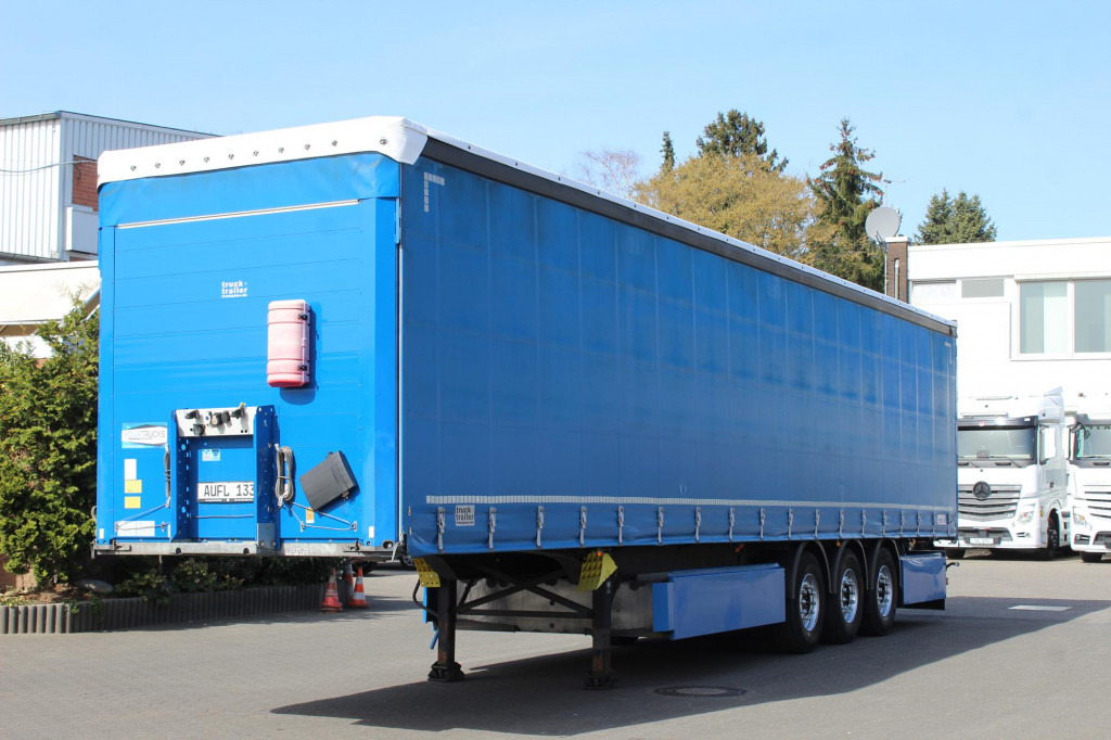SCHMITZ Standard Plane 2,7h Edscha Pal-kasten Liftachse - Брезентово полуремарке: снимка 1 SCHMITZ Standard Plane 2,7h Edscha Pal-kasten Liftachse - Брезентово полуремарке: снимка 1