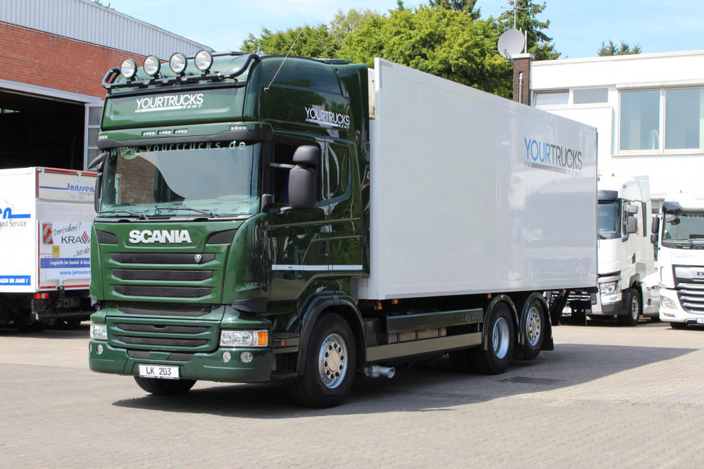 Scania R 450 E6 Topline CS Silent Strom LBW Lenkachse - Рефрижератор камион: снимка 1 Scania R 450 E6 Topline CS Silent Strom LBW Lenkachse - Рефрижератор камион: снимка 1