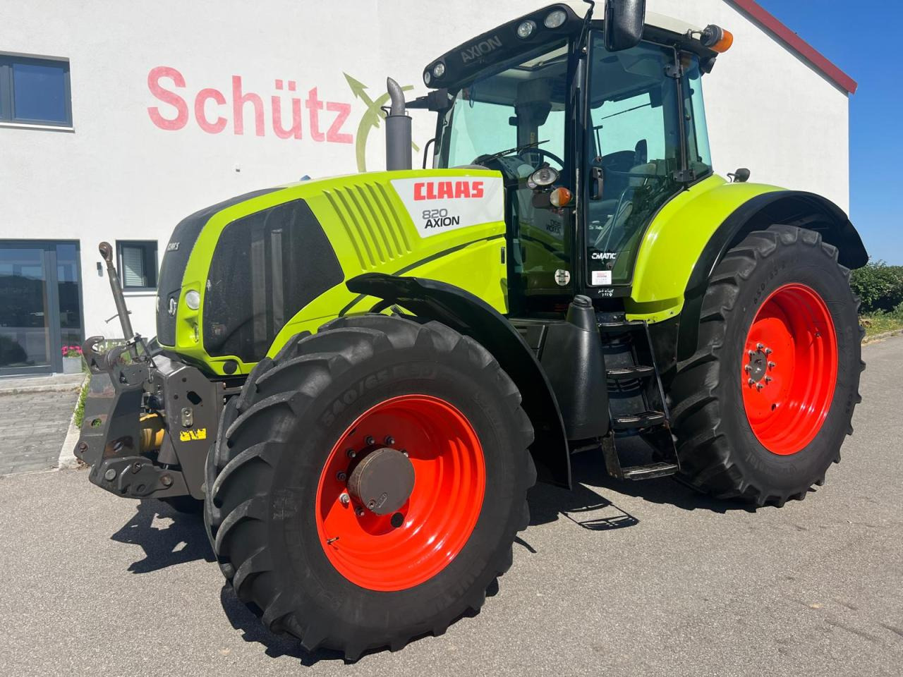 CLAAS Axion 820 CMATIC, FZW, FKH, TOP - Трактор: снимка 1 CLAAS Axion 820 CMATIC, FZW, FKH, TOP - Трактор: снимка 1