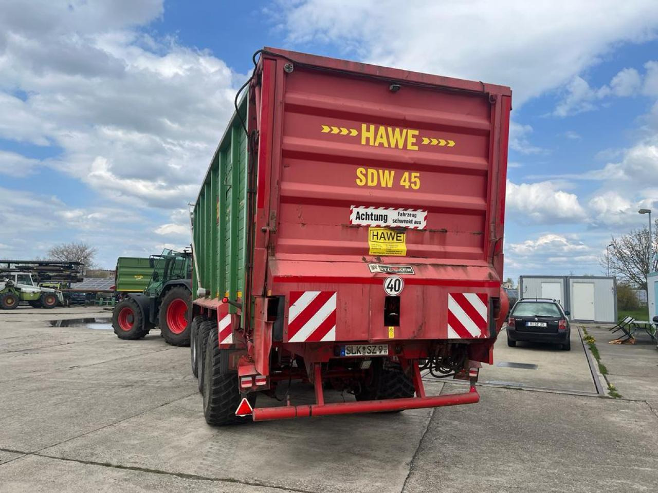 HAWE Tridem SDW 45T, Silagewagen - Селскостопанско ремарке самосвал: снимка 5 HAWE Tridem SDW 45T, Silagewagen - Селскостопанско ремарке самосвал: снимка 5