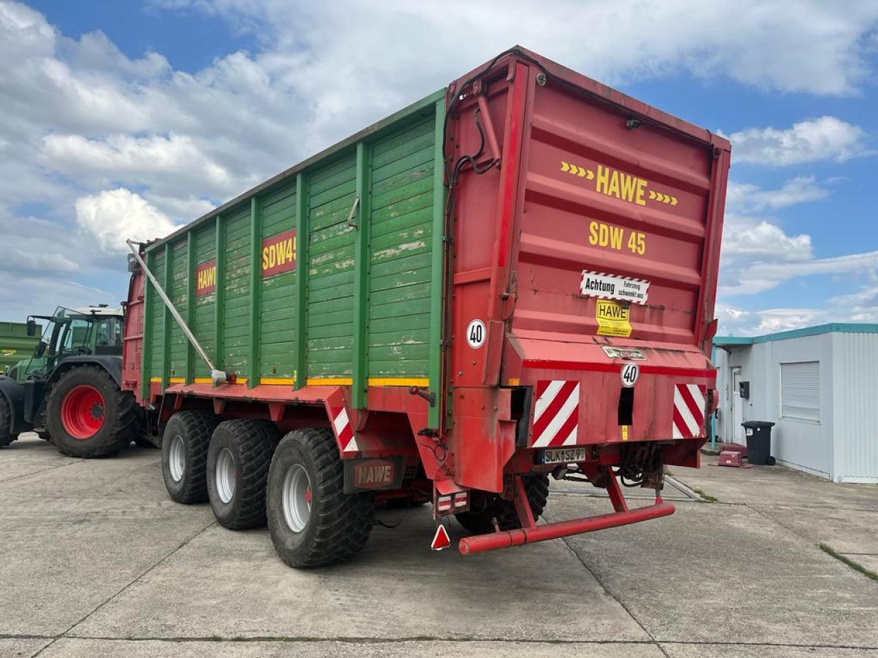 HAWE Tridem SDW 45T, Silagewagen - Селскостопанско ремарке самосвал: снимка 4 HAWE Tridem SDW 45T, Silagewagen - Селскостопанско ремарке самосвал: снимка 4