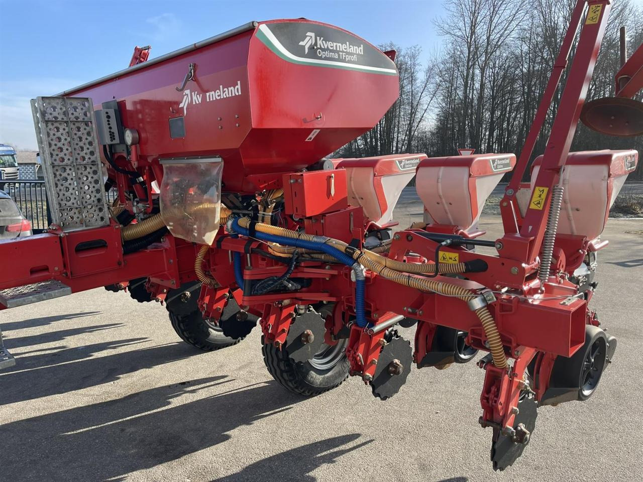 Kverneland Optima TF Profi 2, 8-reihig, mechanischer Antrieb - Прецизна сеялка: снимка 4 Kverneland Optima TF Profi 2, 8-reihig, mechanischer Antrieb - Прецизна сеялка: снимка 4