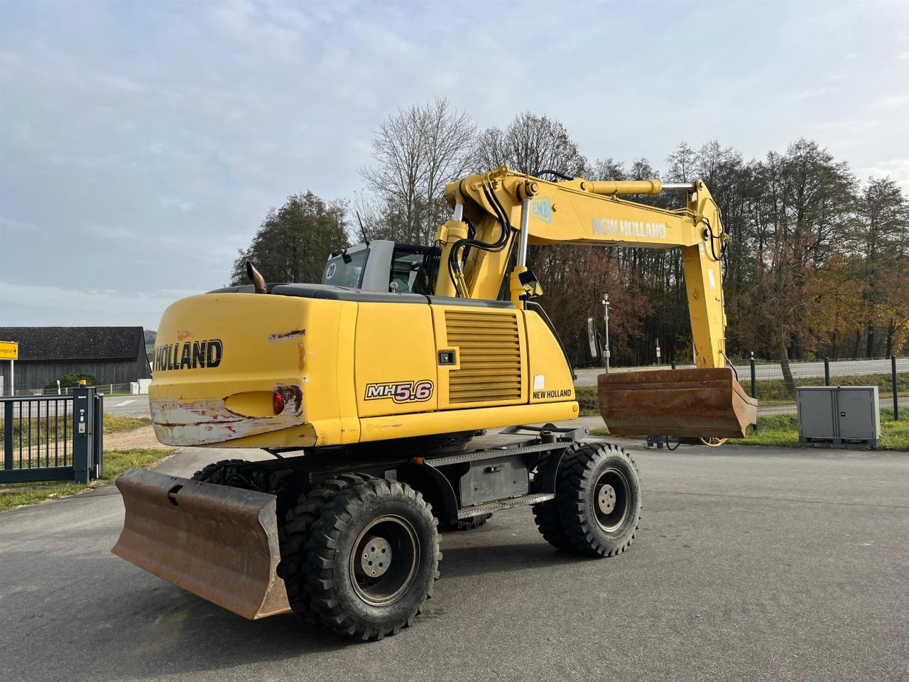 New Holland MH 5.6 inkl. Grabenlöffel, Tieflöffel - Колесен багер: снимка 5 New Holland MH 5.6 inkl. Grabenlöffel, Tieflöffel - Колесен багер: снимка 5