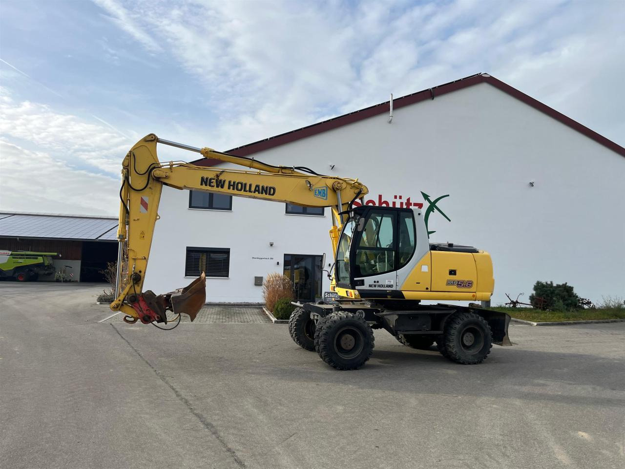 New Holland MH 5.6 inkl. Grabenlöffel, Tieflöffel - Колесен багер: снимка 3 New Holland MH 5.6 inkl. Grabenlöffel, Tieflöffel - Колесен багер: снимка 3