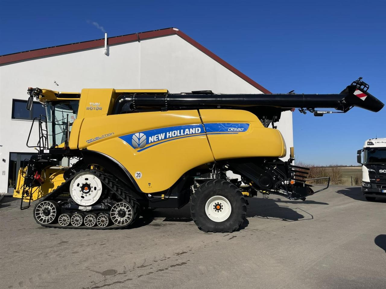 New Holland NH CR 9.80 Revelation, Optispread, Opticlean - Зърнокомбайн: снимка 3 New Holland NH CR 9.80 Revelation, Optispread, Opticlean - Зърнокомбайн: снимка 3
