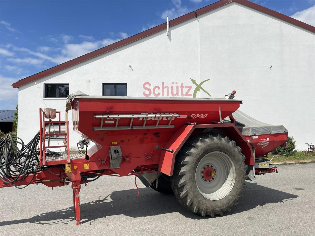 Rauch TWS 5000 Düngerwagen mit Lenkung und Streuer Axera H-EMC - Тороразпръсквачка: снимка 2 Rauch TWS 5000 Düngerwagen mit Lenkung und Streuer Axera H-EMC - Тороразпръсквачка: снимка 2